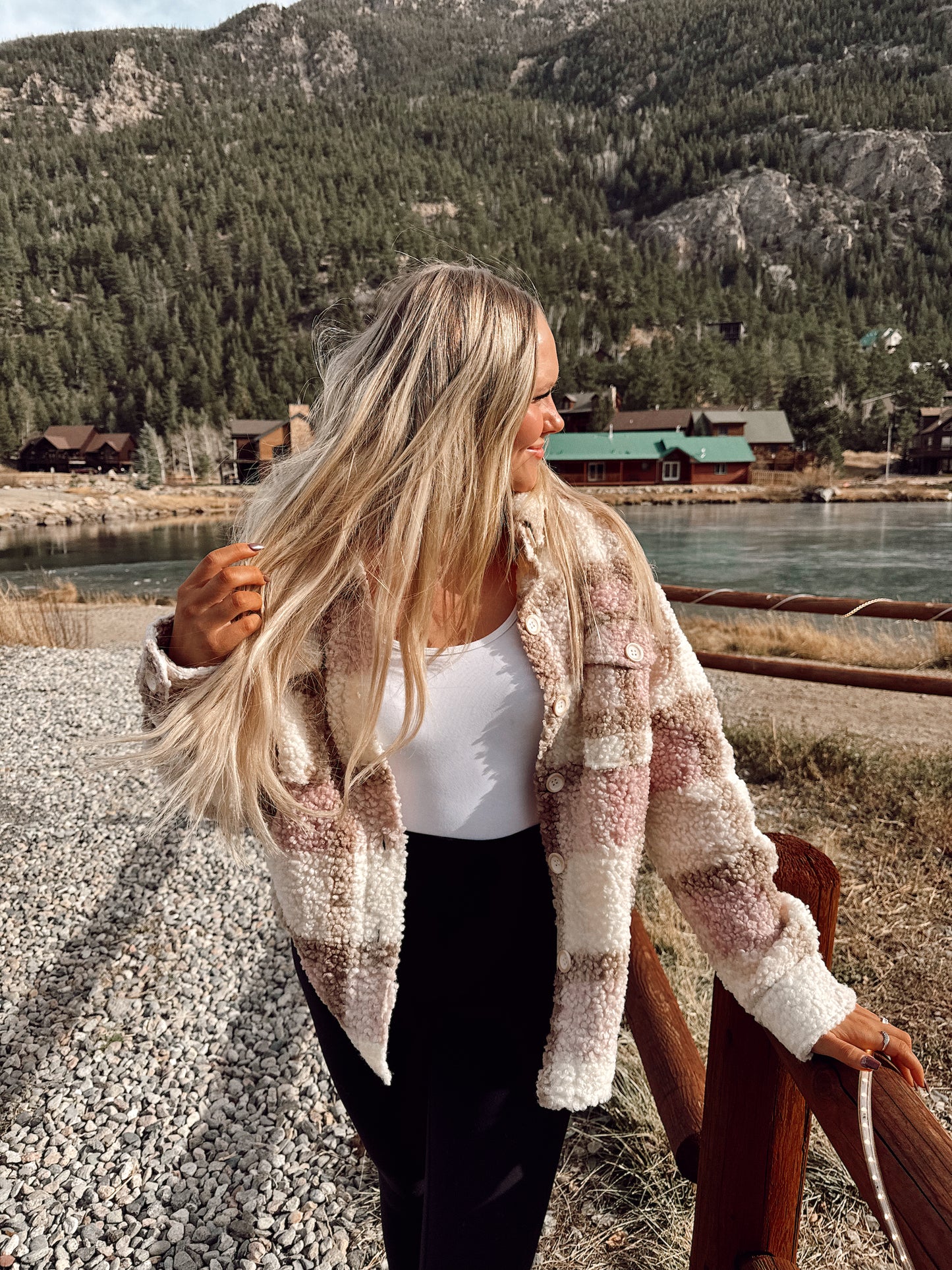 "Call Me Yours" Sherpa Shacket